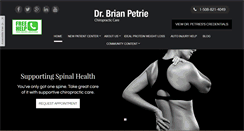 Desktop Screenshot of drbrianpetrie.com